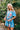 Charlie Dress in Americana Ikat
