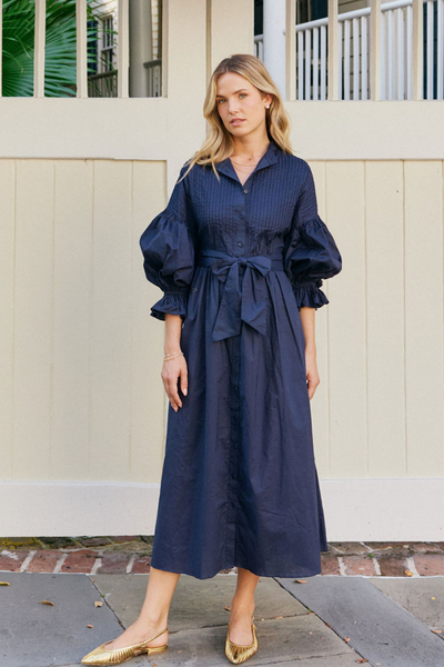 The Every Body Dress in Navy – Sheridan French