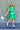 Miller Dress in Green Thistle