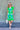 Miller Dress in Green Thistle