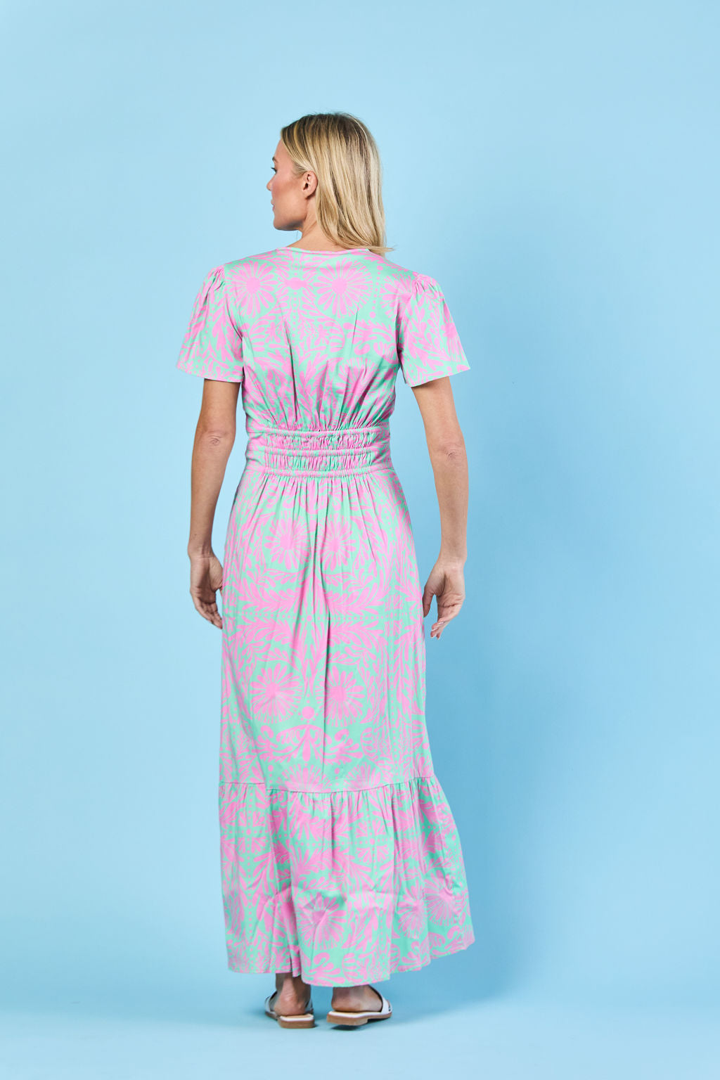 Eloise Dress in Julep Jardin