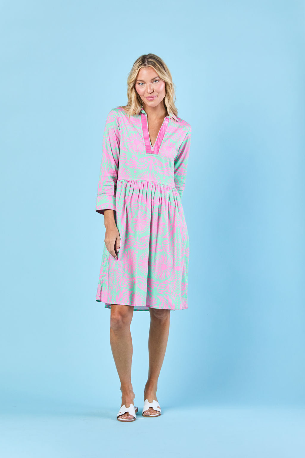 Lucy Dress in Julep Jardin