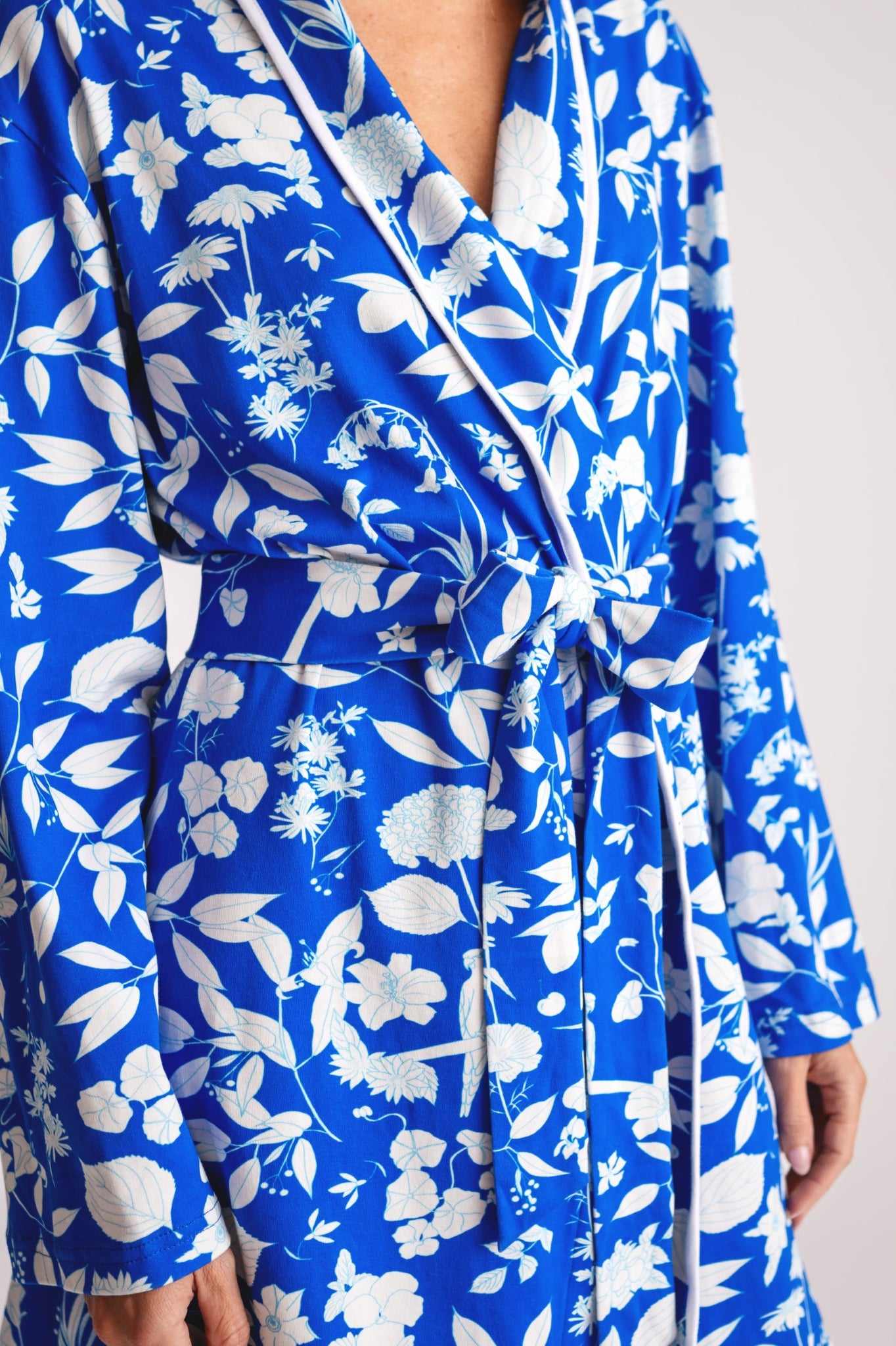 Robe in Azul Wildflower