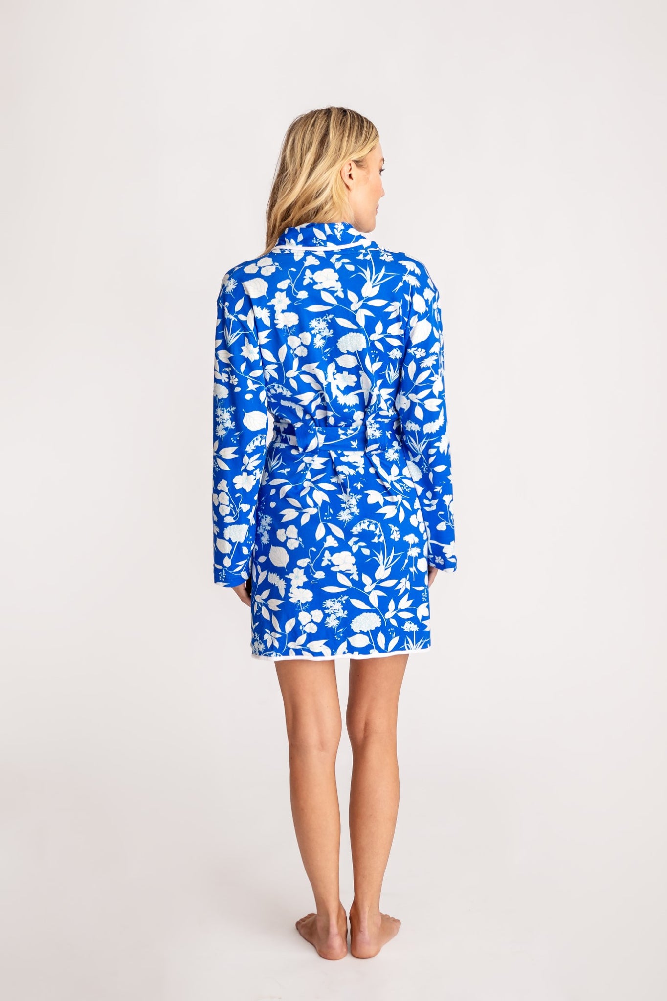 Robe in Azul Wildflower