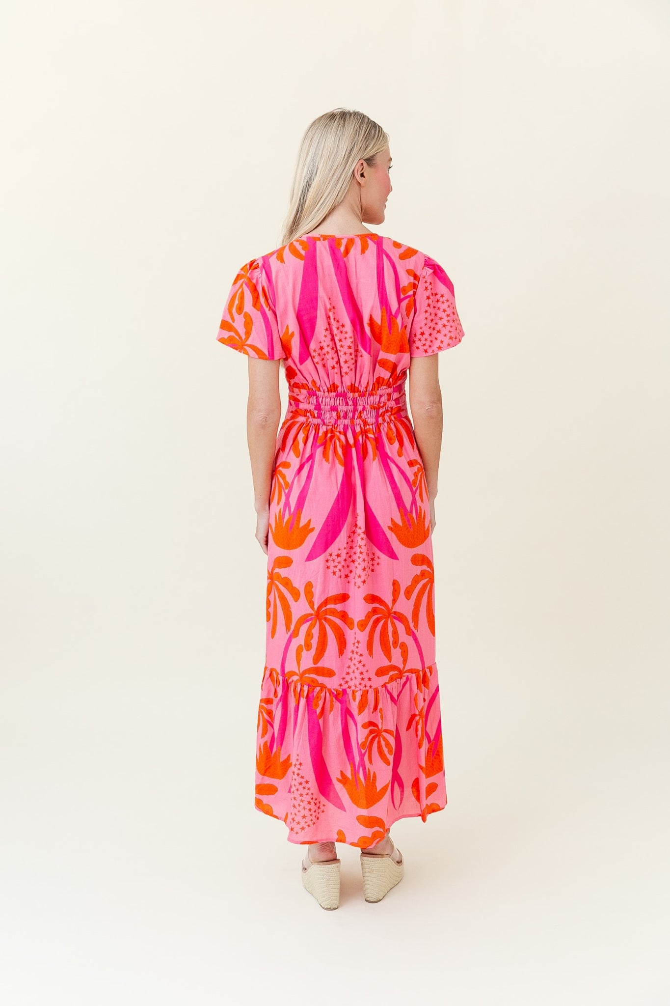 Eloise Dress in King Street Palm