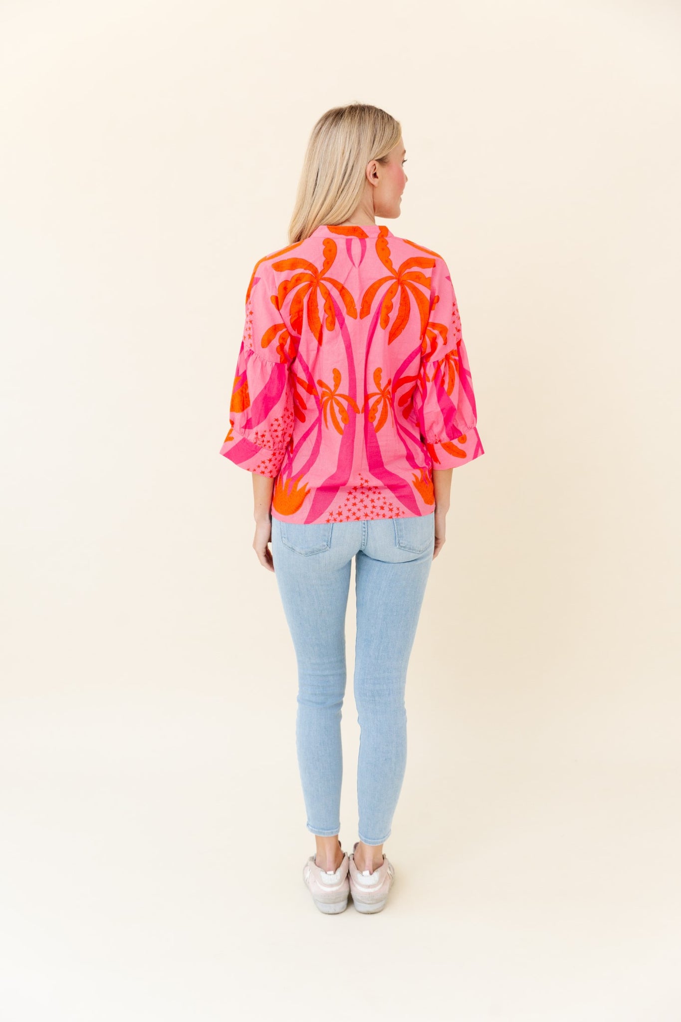 Drew Blouse in King Street Palm