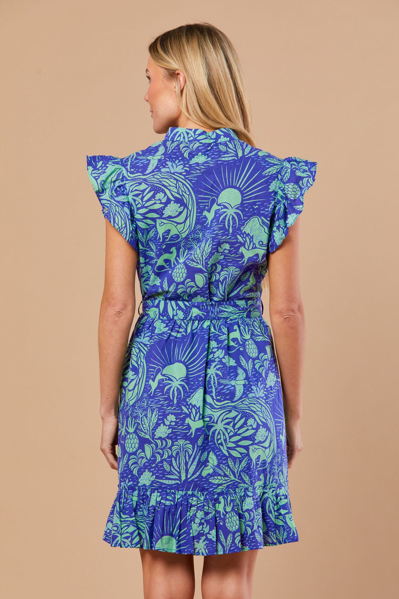 Miller Dress in Whimsical Island Eve