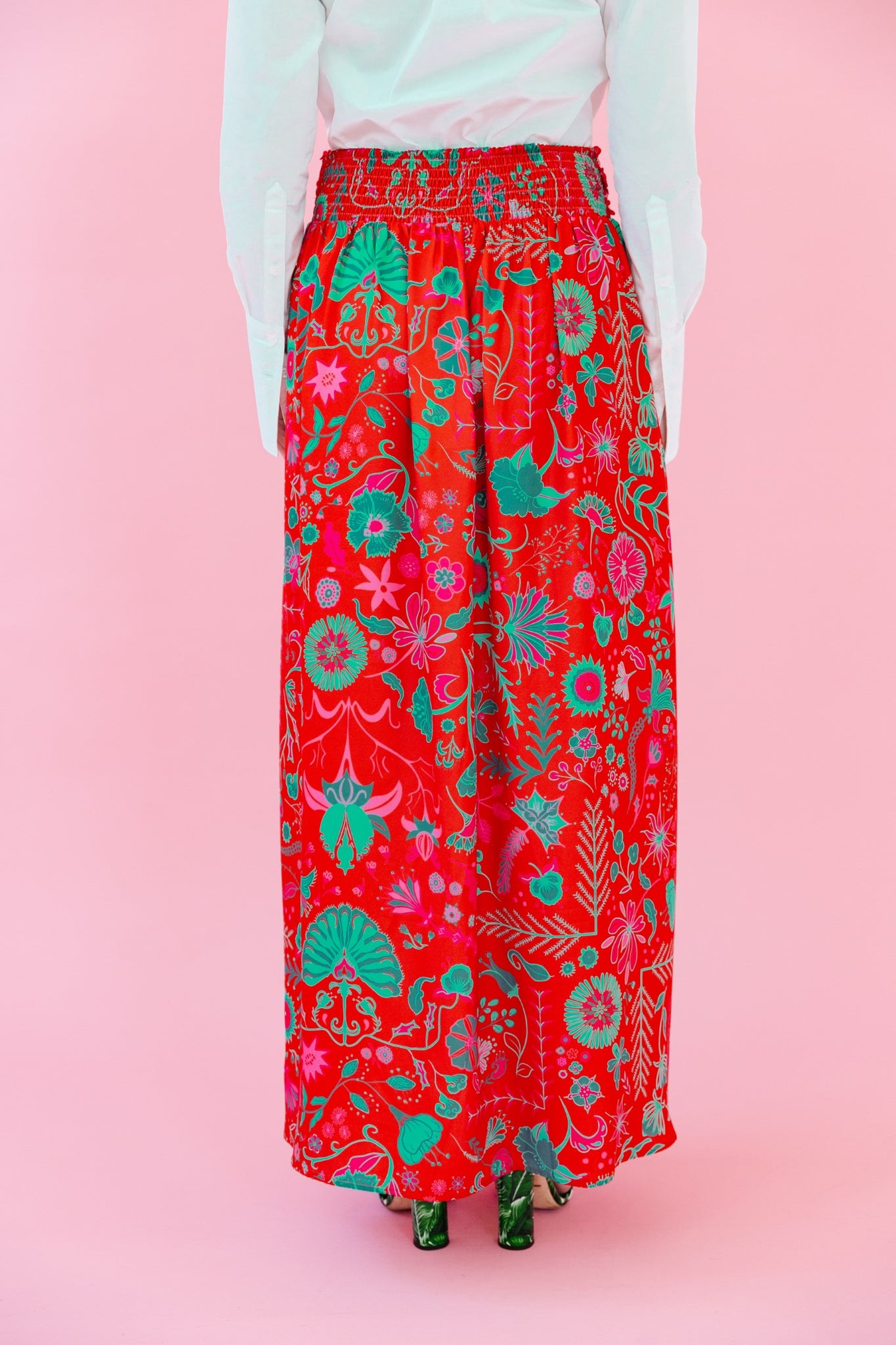 Lillian Skirt in Festive Floral