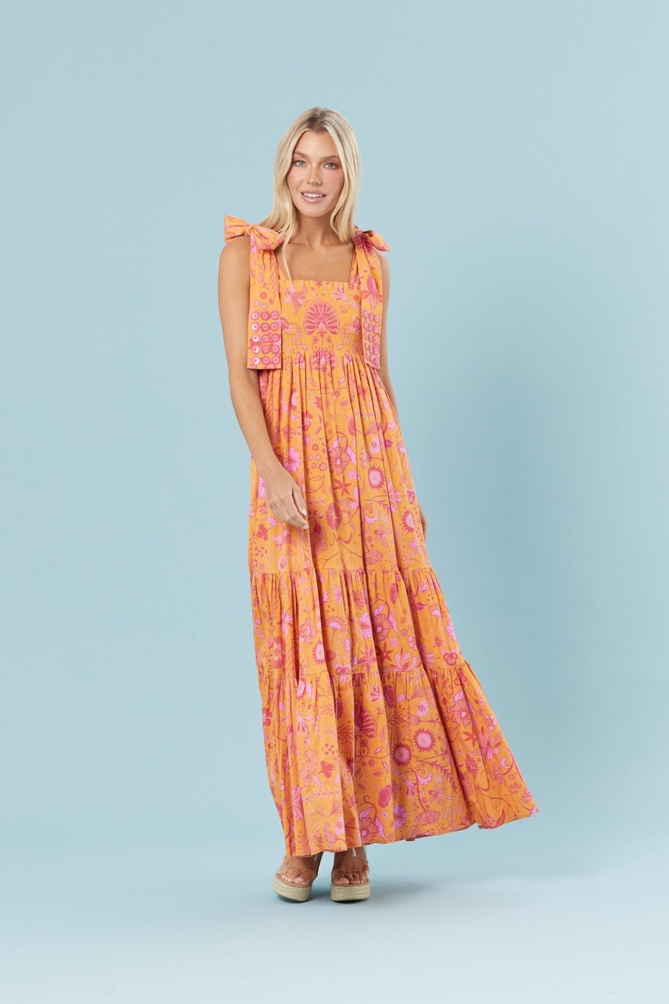 Sheridan French I Spring 2023 I Kelly Dress in Sunshine Floral